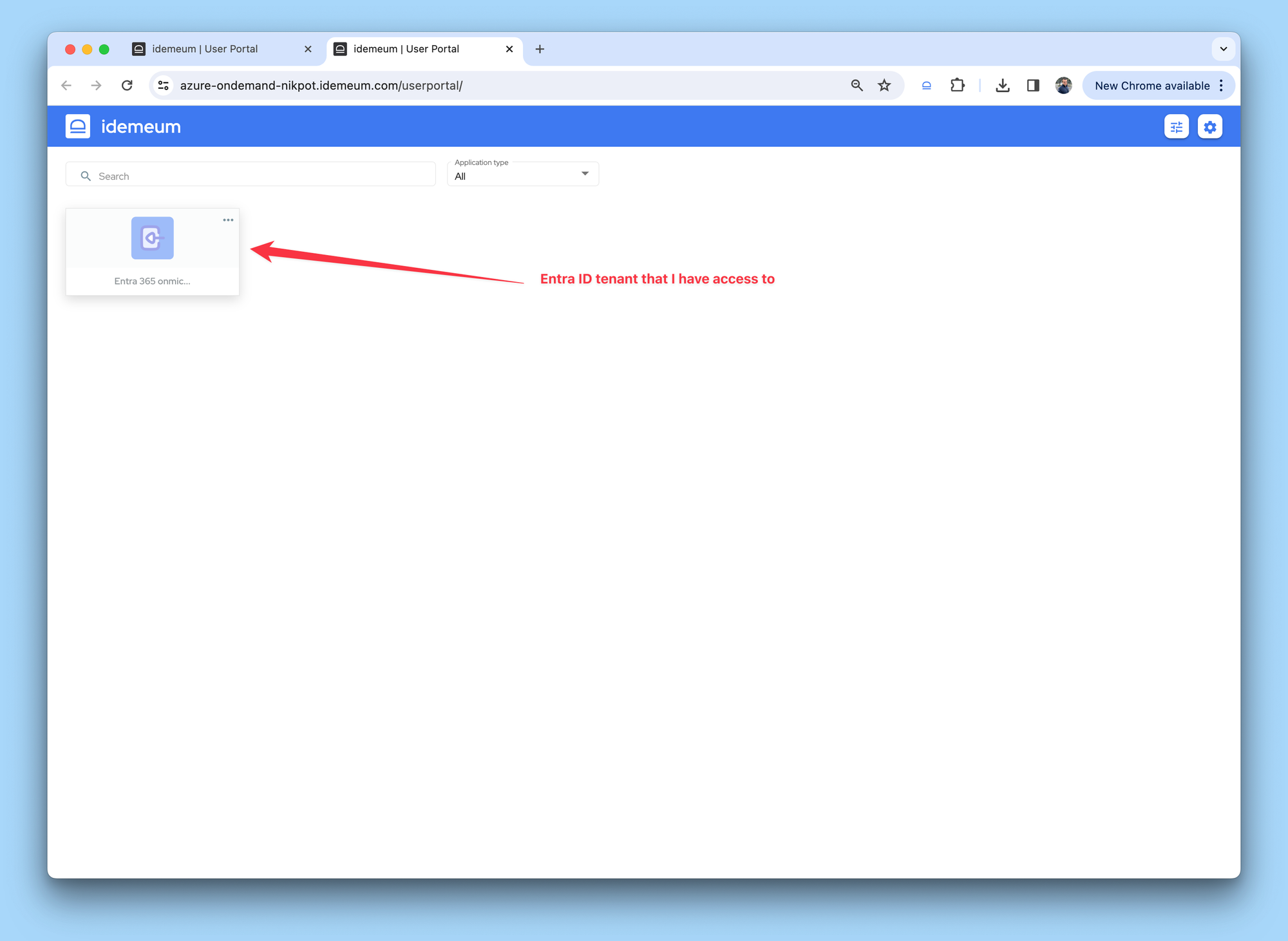 Entra ID technician login flow